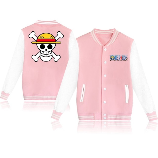 One Piece Anime Baseball Jacket