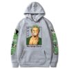 One Piece Roronoa Zoro Hoodie – Unisex Print – Streetwear Casual Sweatshirt Hoodies 656