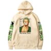 One Piece Roronoa Zoro Hoodie – Unisex Print – Streetwear Casual Sweatshirt Hoodies 657