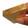 Sanjis Lighter – New Gold Design – Butane – One Piece Apparel Lighters 11