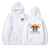 One Piece Luffy Skull Hoodie – Men’s Japanese Anime Harajuku Hip Hop Style – Autumn Pullover Sweatshirt One Piece Apparel 383