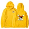 One Piece Luffy Skull Hoodie – Men’s Japanese Anime Harajuku Hip Hop Style – Autumn Pullover Sweatshirt One Piece Apparel 386
