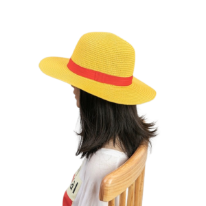 One Piece Straw Hat Luffy: Authentic Weaved Cosplay Hat Hats