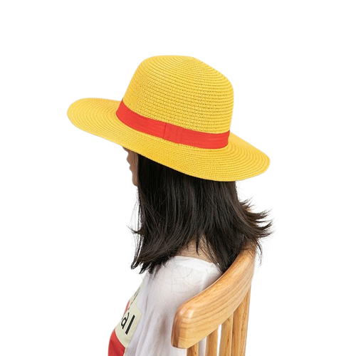 One Piece Straw Hat Luffy: Authentic Weaved Cosplay Hat Cosplay 40