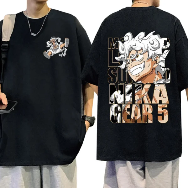 Gear 5 Merch: Luffy Graphic T-Shirt | 100% Cotton Luffy 606