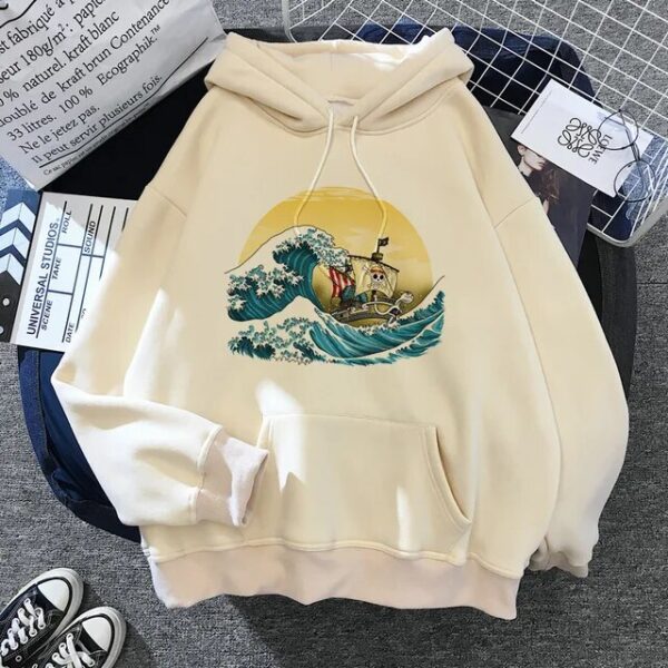 Going Merry Merch: One Piece Anime Hoodie Going Merry 10