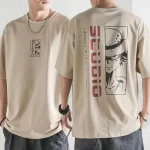 Longline T Shirt - Luffy Merch
