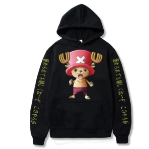 One Piece Chopper Hoodie: Harajuku Style Pullover One Piece Apparel