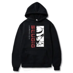 Luffy Hoodie: Anime-Inspired Harajuku Streetwear One Piece Apparel