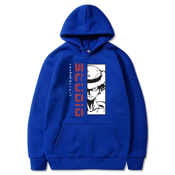 Luffy Hoodie: Anime-Inspired Harajuku Streetwear Hoodies 998
