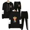 One Piece Hoodie and Sweatpants Set: Comfortable and Stylish Unisex Outfit Hoodies 454