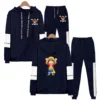 One Piece Hoodie and Sweatpants Set: Comfortable and Stylish Unisex Outfit Hoodies 456