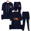 One Piece Hoodie and Sweatpants Set: Comfortable and Stylish Unisex Outfit Hoodies 458