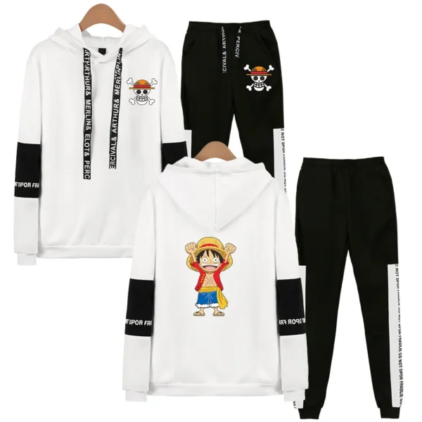 One Piece Hoodie and Sweatpants Set: Comfortable and Stylish Unisex Outfit Hoodies 453
