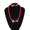 Ace Necklace One Piece: Red Bead Accessory Ace 6
