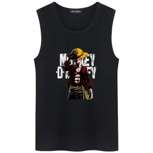 One Piece Tank Top: Monkey D. Luffy Summer Collection