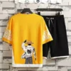 One Piece Shirt and Shorts Set: Summer Casual Harajuku Style for Men Luffy 311