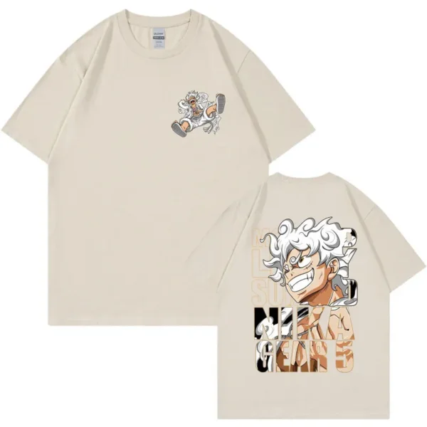 Gear 5 Merch: Luffy Graphic T-Shirt | 100% Cotton Luffy 608